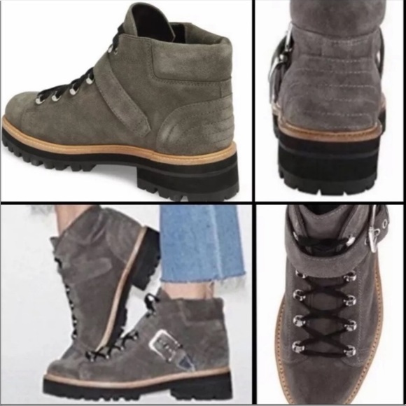 Marc fisher indre lug sole boots chunky hiking fashion 6 - Picture 3 of 11